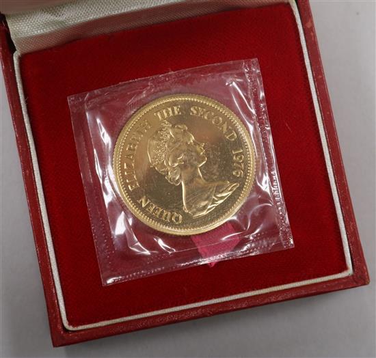 A Royal Mint Hong Kong 22ct gold Lunar Year $1000 coin,